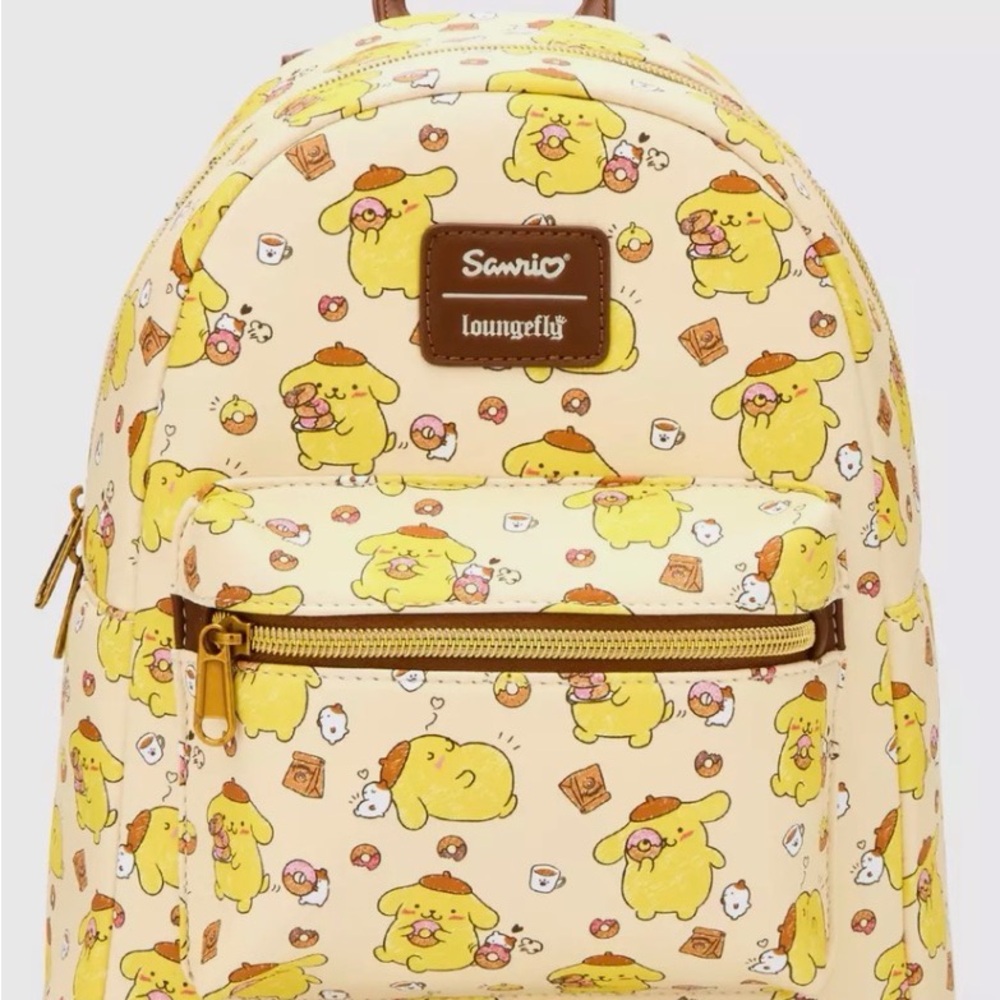 Loungefly Cream and Yellow Character Backpack
